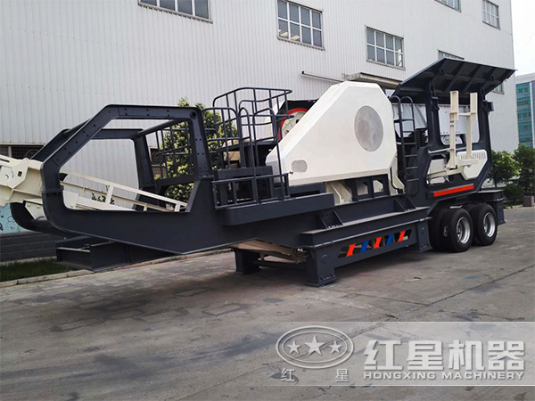 粉碎建筑垃圾的移动打石机，优惠价格惹人喜