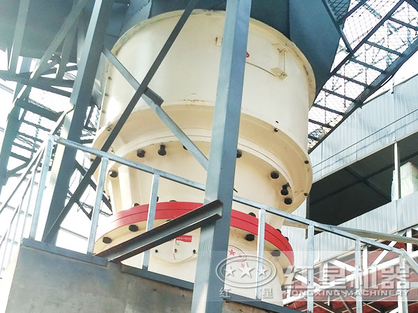 与圆锥破相较，再高硬度的石料也完败