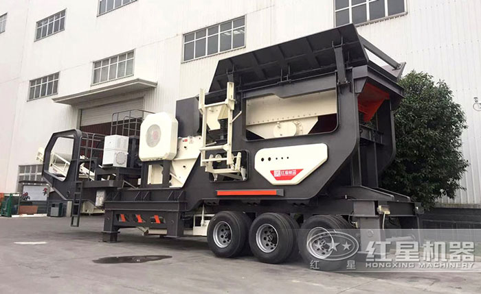 车载一体石头粉碎设备——方便快捷、省成本，您值得拥有