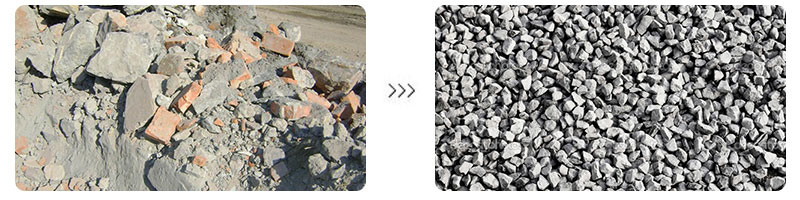 混凝土粉碎后能做什么？与您选用的混凝土破碎机有很大关系