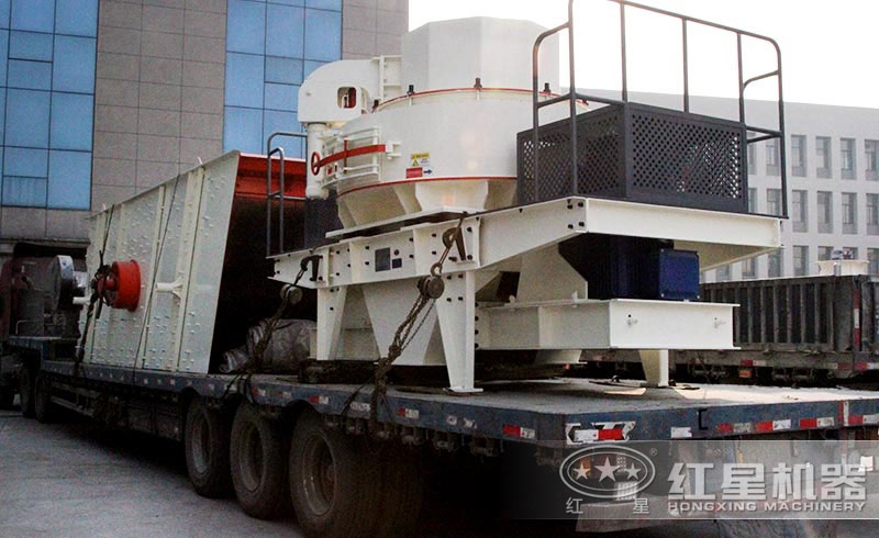 碎石制沙机发货山东