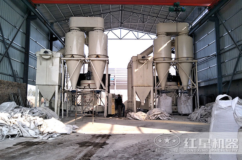 钾长石磨粉生产客户现场