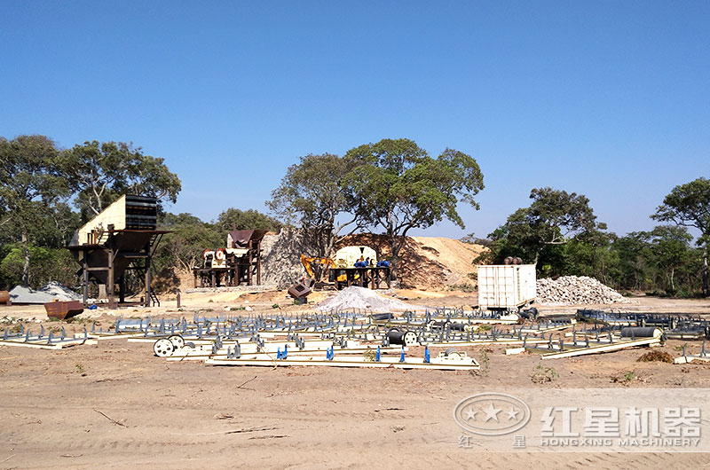 投资流动打砂生产线，随用随走，省钱又方便