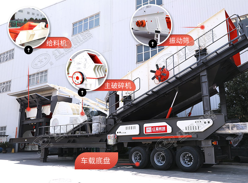 移动锤破内部结构示意图