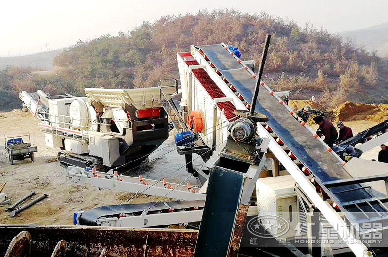 烟台碎石厂调试安装设备