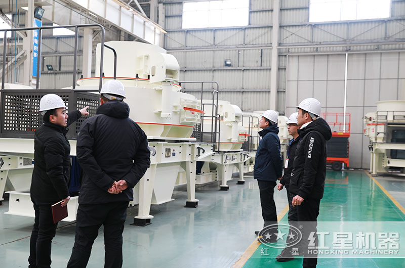 山东青岛用户来红星参观考察