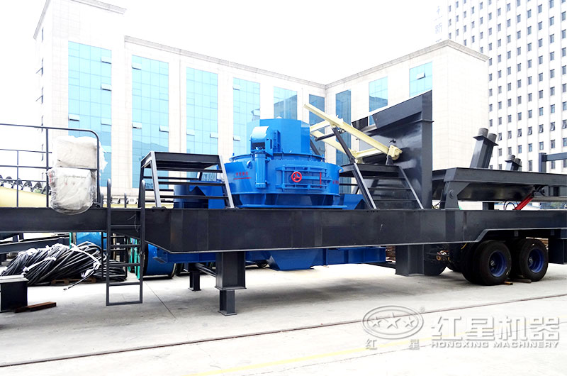 制砂机移动磕石机