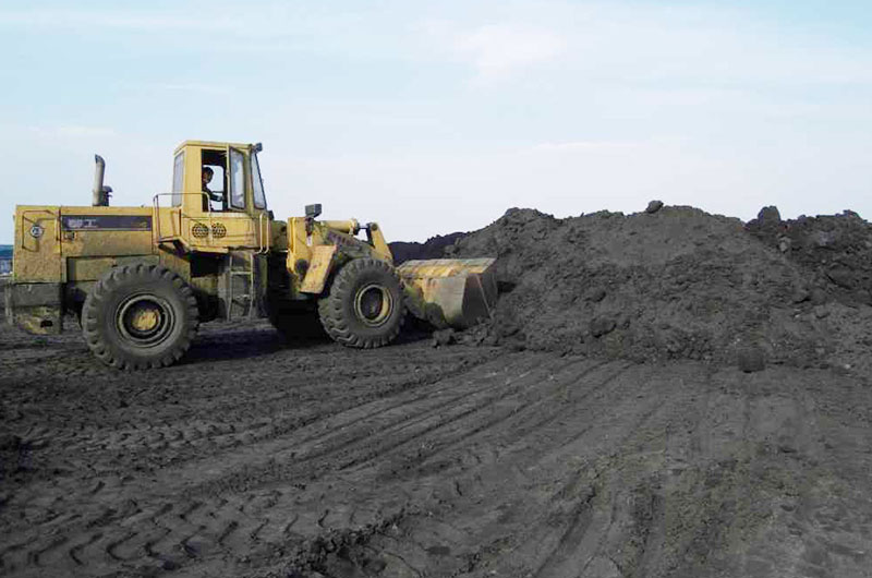 湿煤泥怎么破碎？选用这款800型立式破碎机还不错