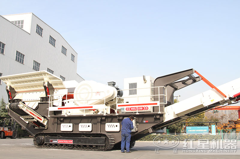 河南哪里有履带移动破石机卖？有没有现场视频