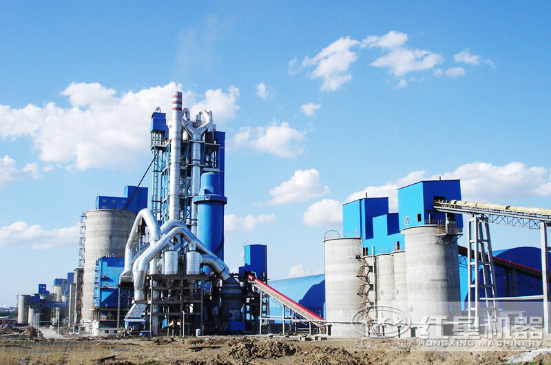 水泥生产线客户现场图一