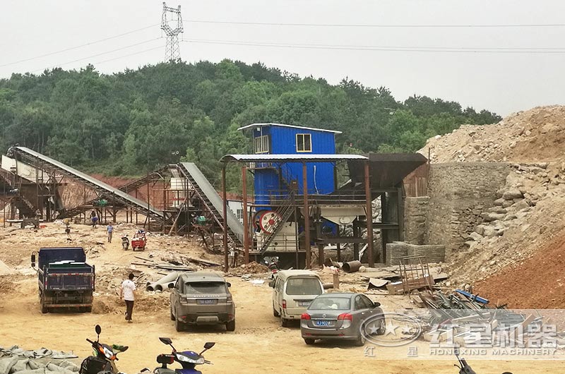 制砂生产线客户现场实拍