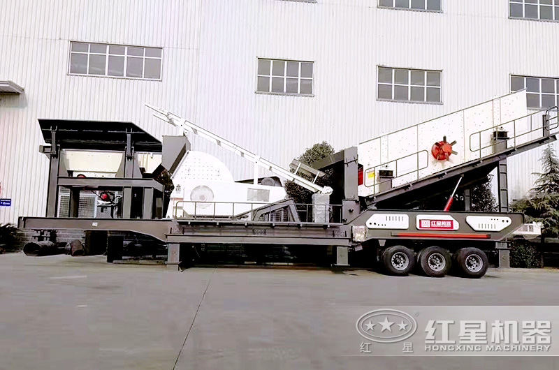 移动重锤式破碎机图片