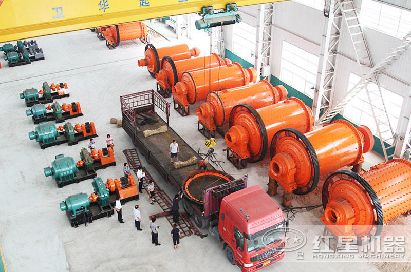 不同规格大小的钢渣棒磨机