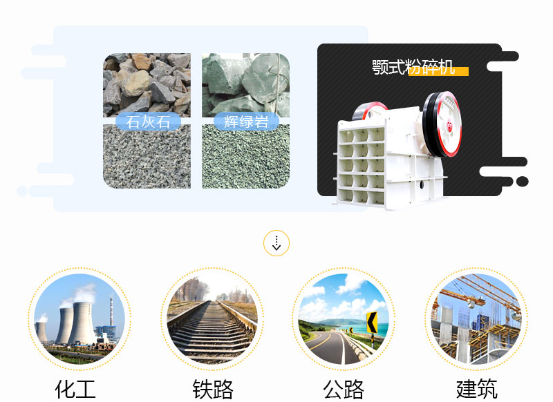 颚式粉碎机应用