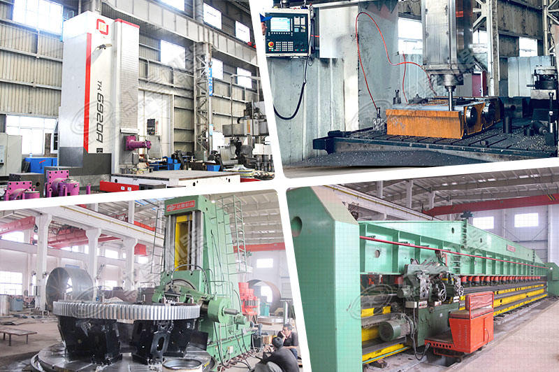 郑州市红星机械厂的生产车间