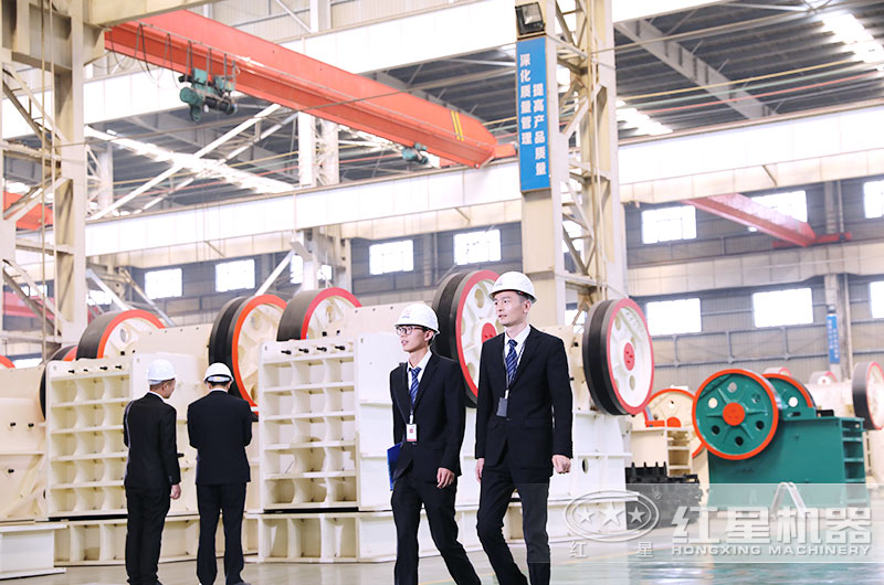 用户来厂参观考察