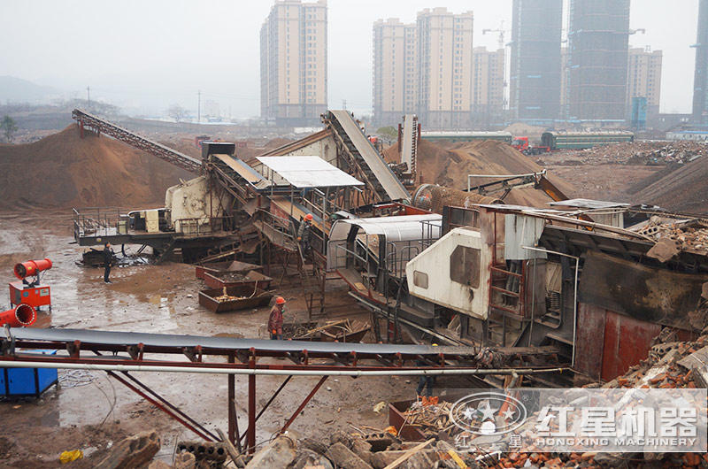 建筑垃圾再生利用工艺流程原来这么简单