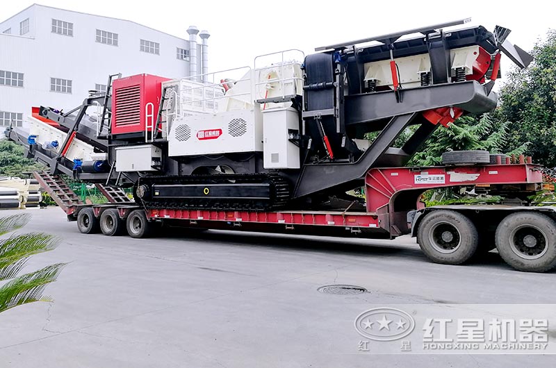 微型隐蔽式移动石子破碎机，您就偷乐着赚钱吧！