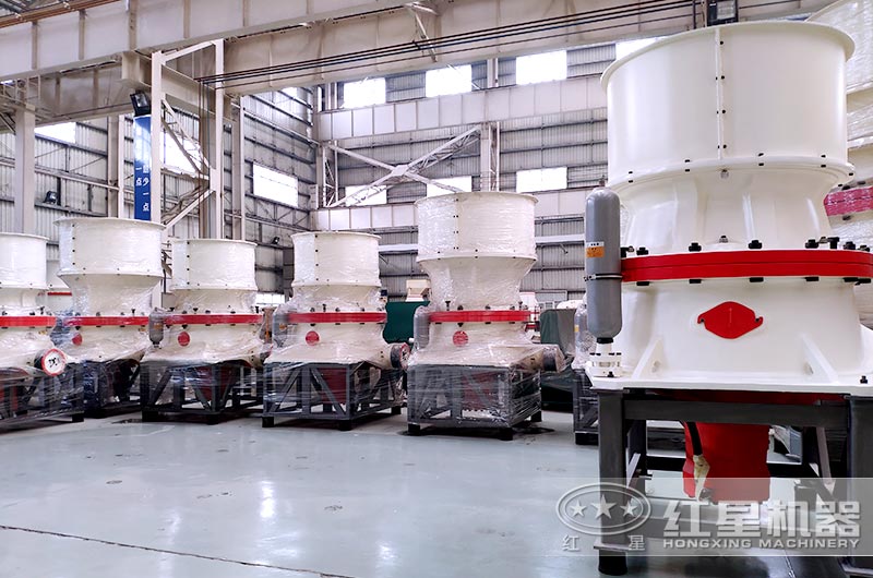 固定式圆锥破碎机生产车间