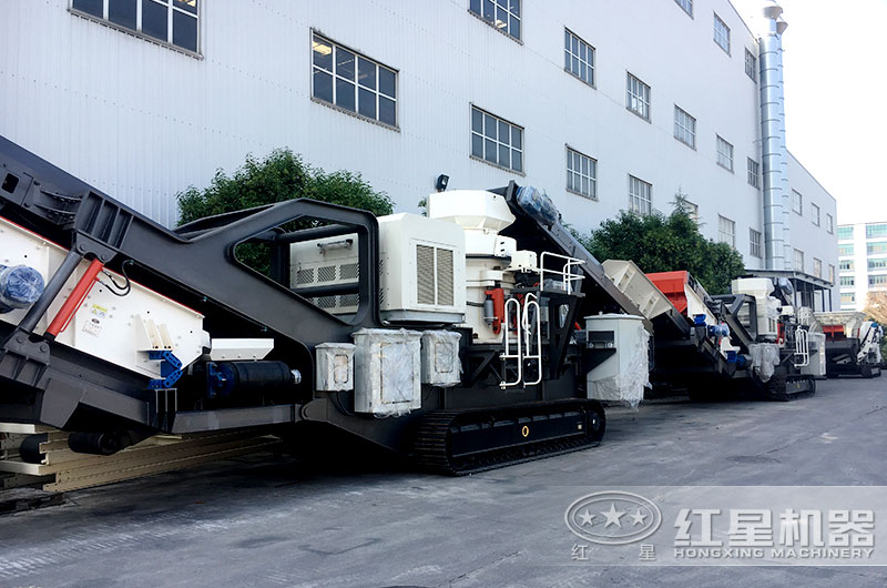 红星机器厂家现货直销移动圆锥破碎机
