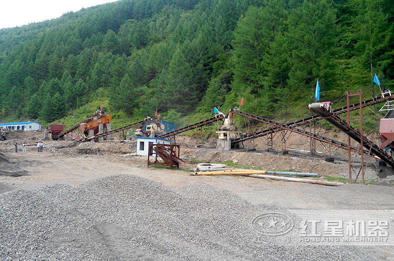 时产50吨小型简易制砂生产线配置一套多少钱