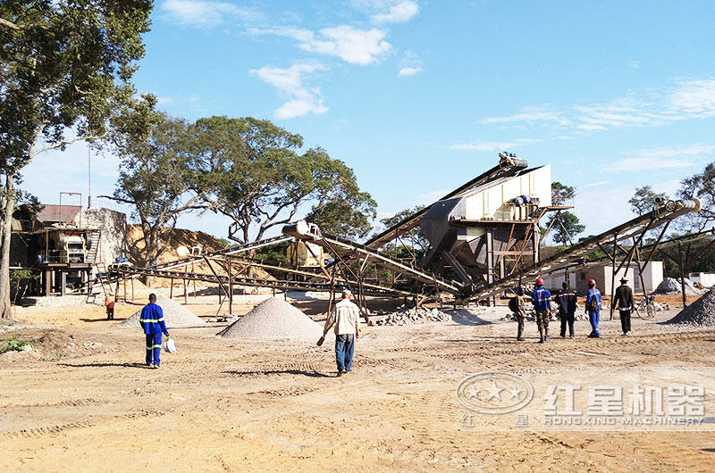 处理花岗岩边角料用哪种破碎设备？有没有生产视频？