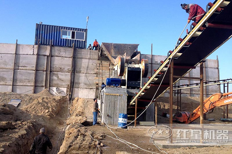 石头磨的沙子可以用吗？磨成沙的机器多少钱？