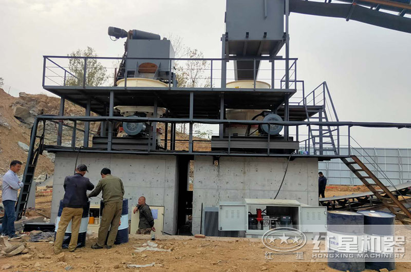 红星圆锥机调口怎么调？油温过高怎么办？看了这个你就懂了