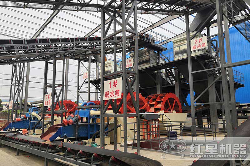 洗砂生产线各种设备介绍及配置原则