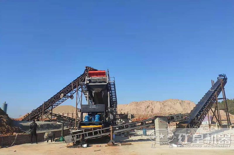 买8小时产300立方的矿山用石头沙子混合制沙机？来红星矿石机械厂可一站购齐