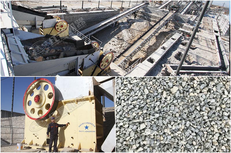 石灰石颚式破碎机功率大