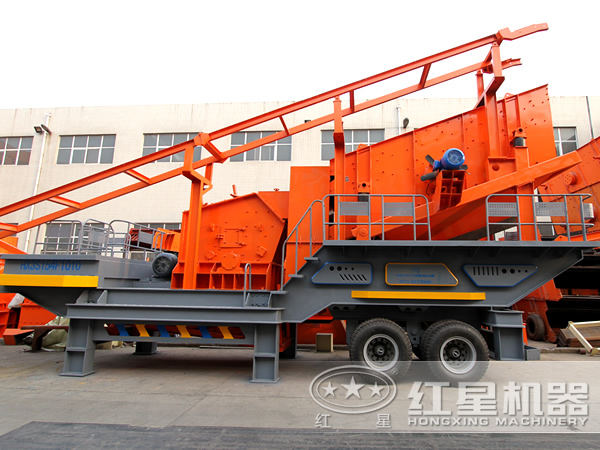 河南反击式移动破碎站