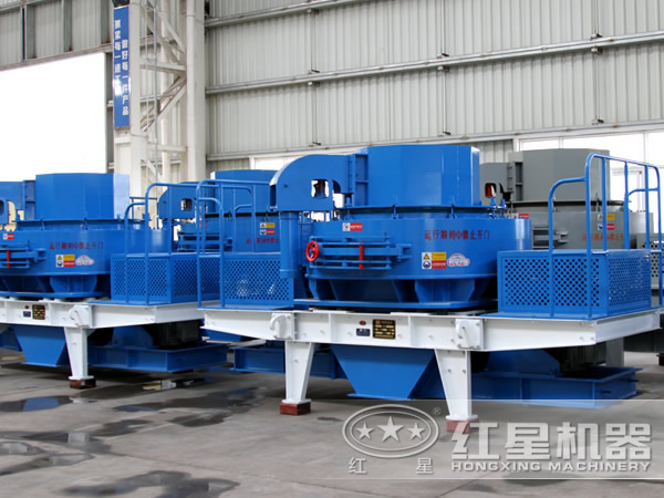 红星新型制砂机优势——高产率、高自动化