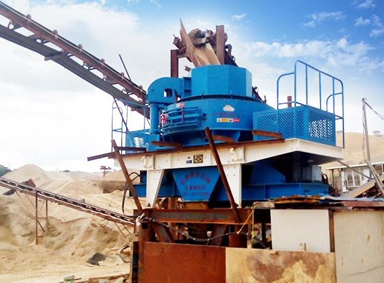 湖北玄武岩制砂生产线现场