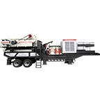 轮胎移动圆锥式破碎站