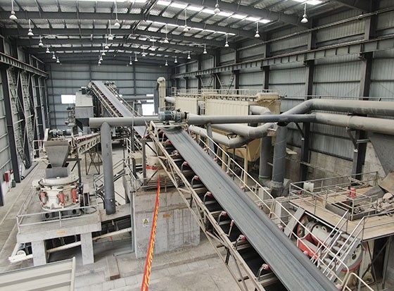 江苏淮阴区建筑垃圾资源化处理生产线